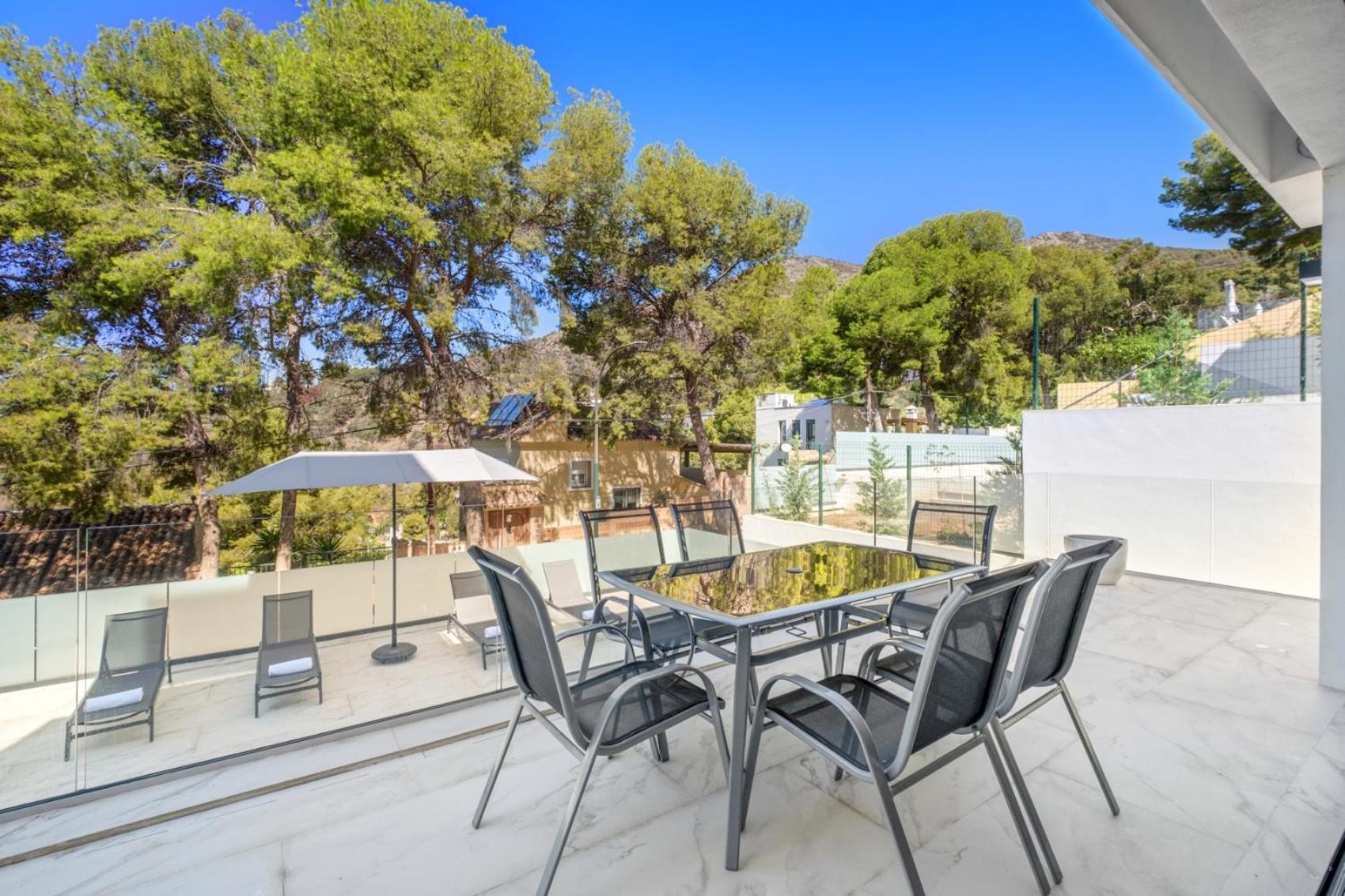 Villas Pinares De San Anton - Sea, City, Mountain, Views Málaga Exterior foto